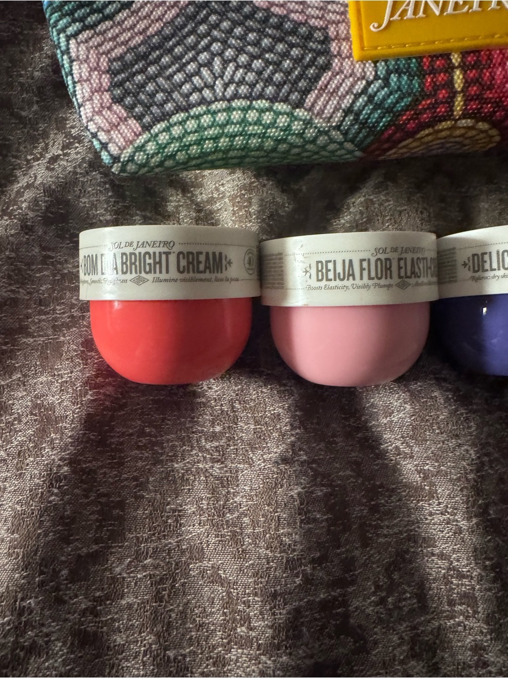 New With Bag Sol De Janerio Lot Of 4 Travel Size Cheirosa 40, 59, 62, 68 Creams - Picture 3 of 6